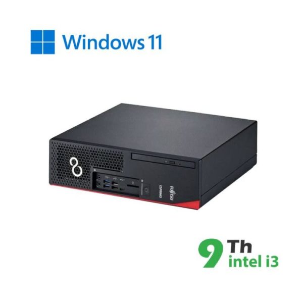 PC FUJITSU D738 SFF INTEL CORE I3-9X00 16GB 480GB SSD WINDOWS 11 PRO - RICONDIZIONATO - GAR. 12 MESI